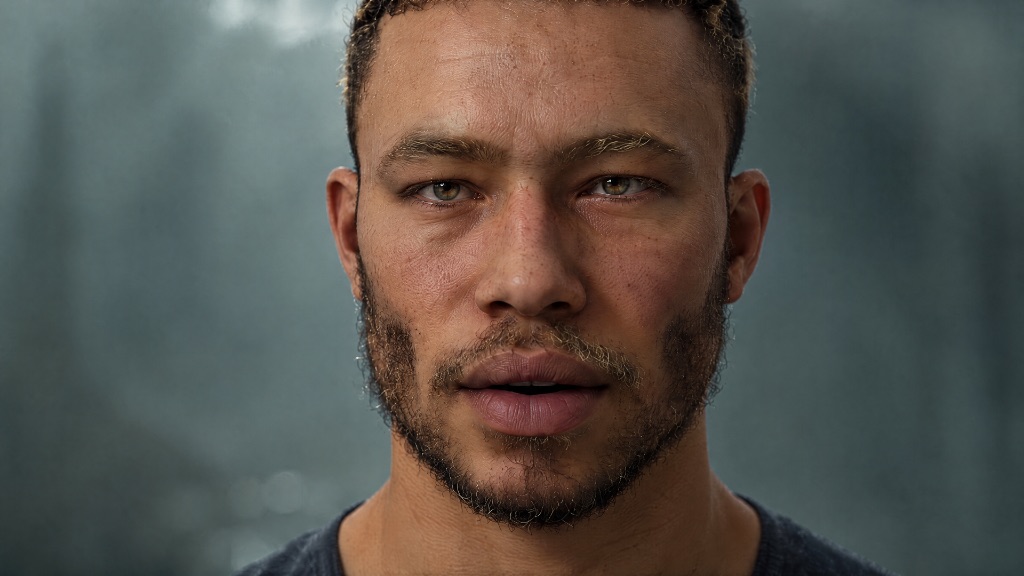The Wanderer, close up